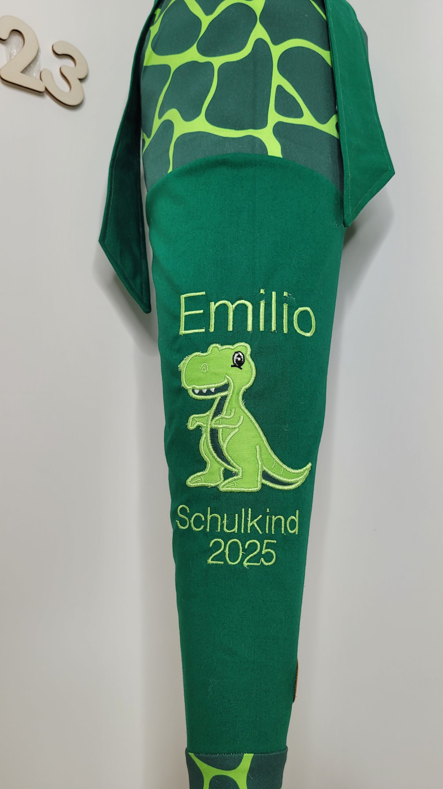 Schultüte mit Dino, passend zum Ergobag BärRex