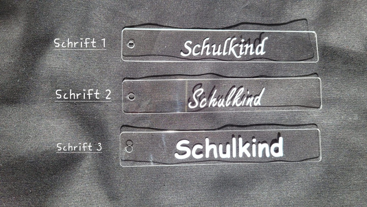 Lesezeichen Schulkind