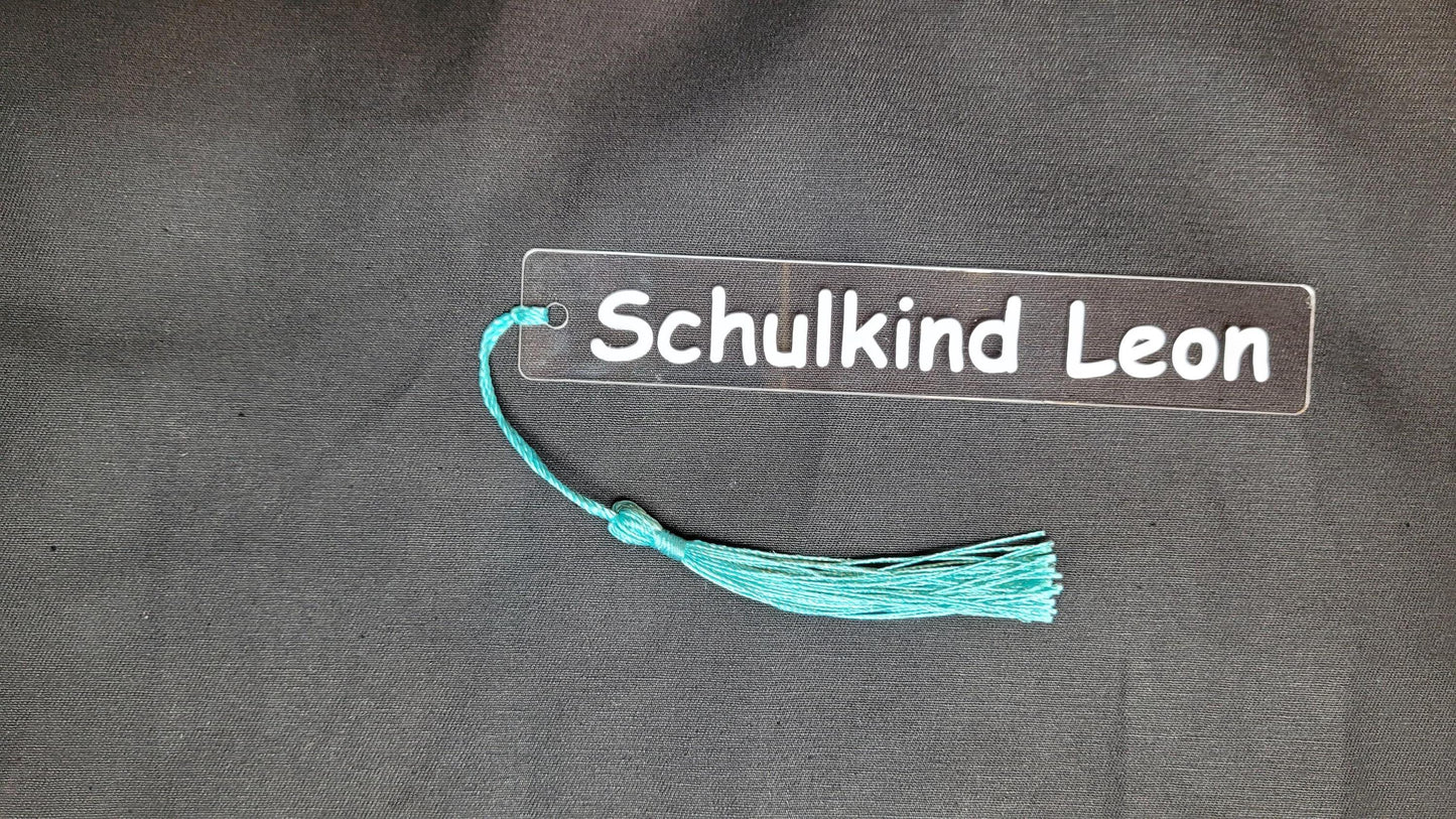Lesezeichen Schulkind