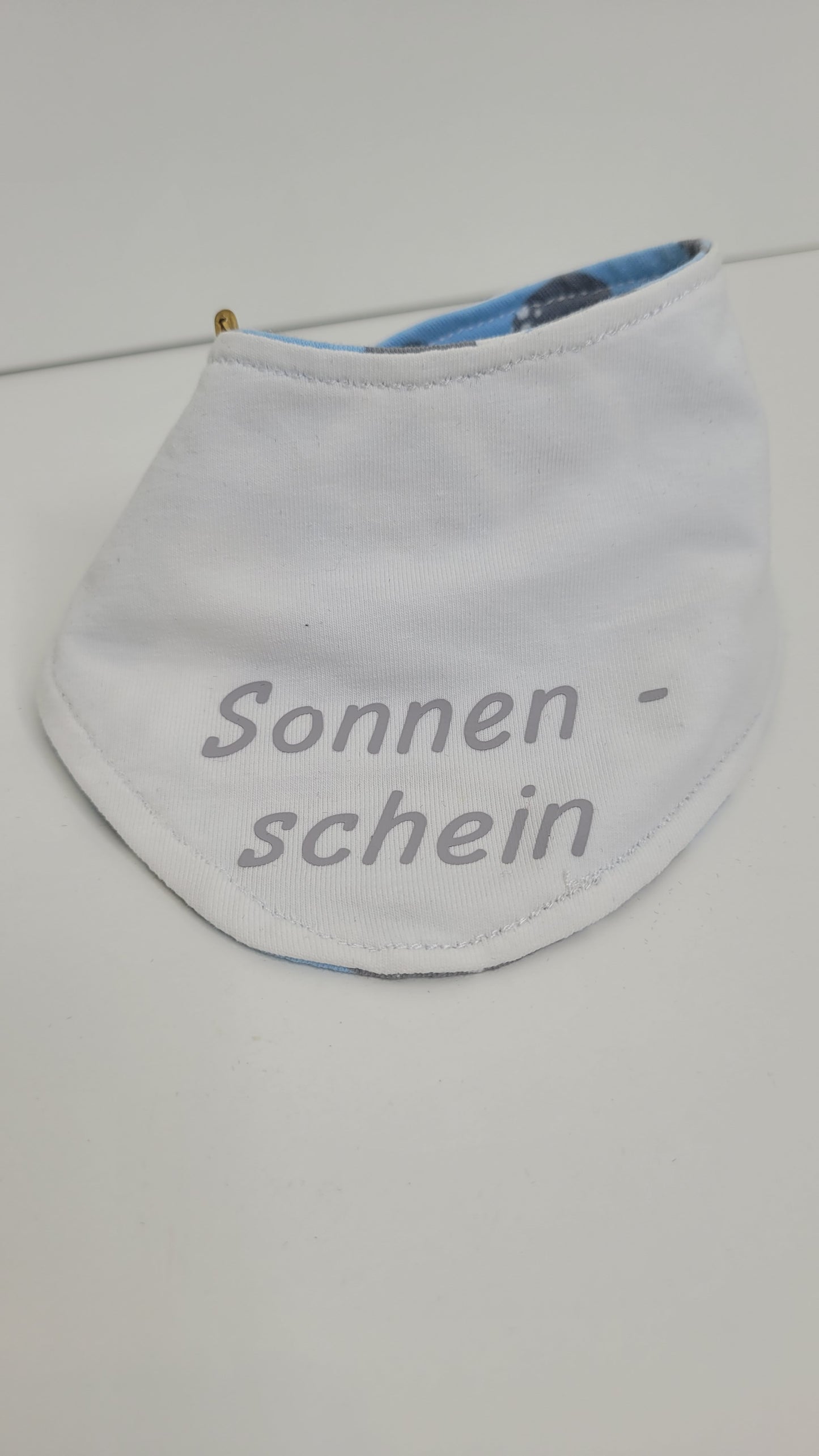 Baby-Halstuch mit seitlichem Druckknopf Sonnenschein