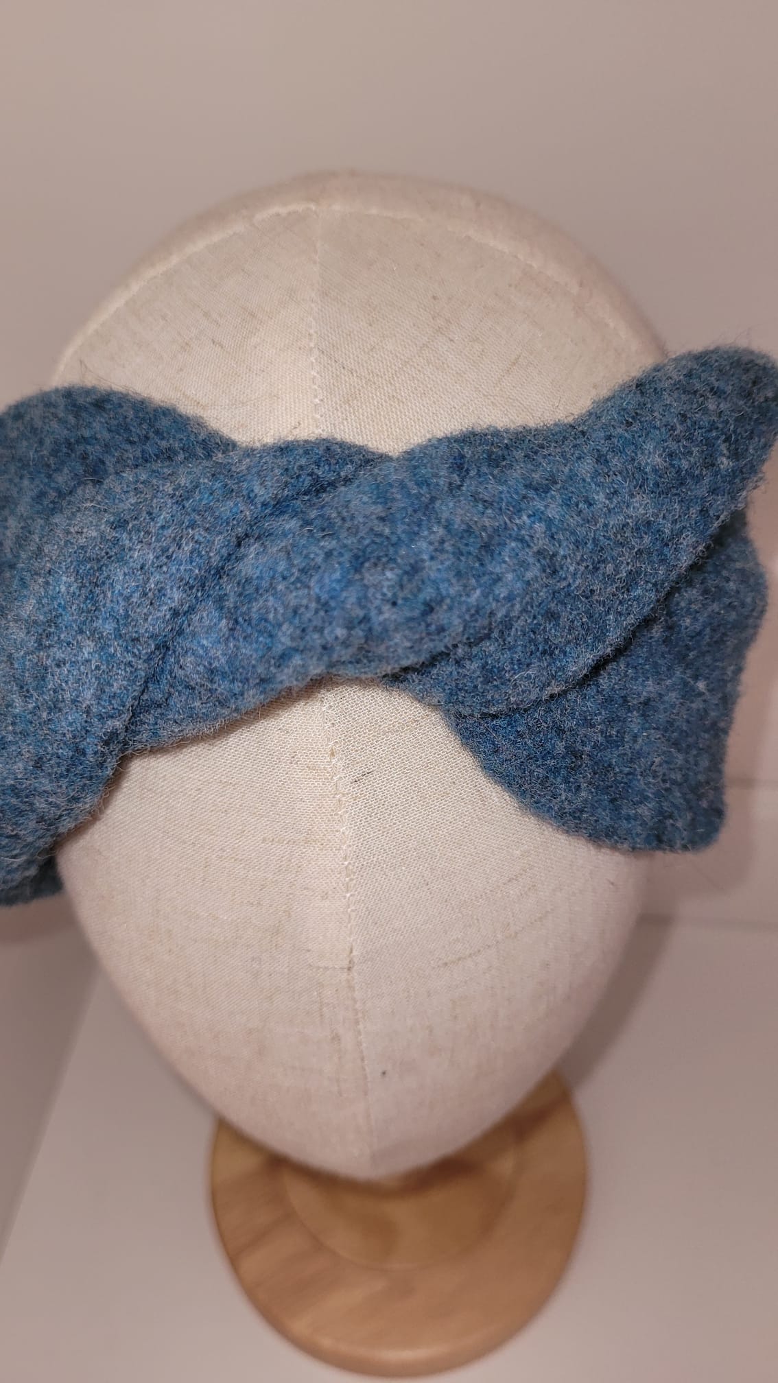 Stirnband Merinowolle Twist