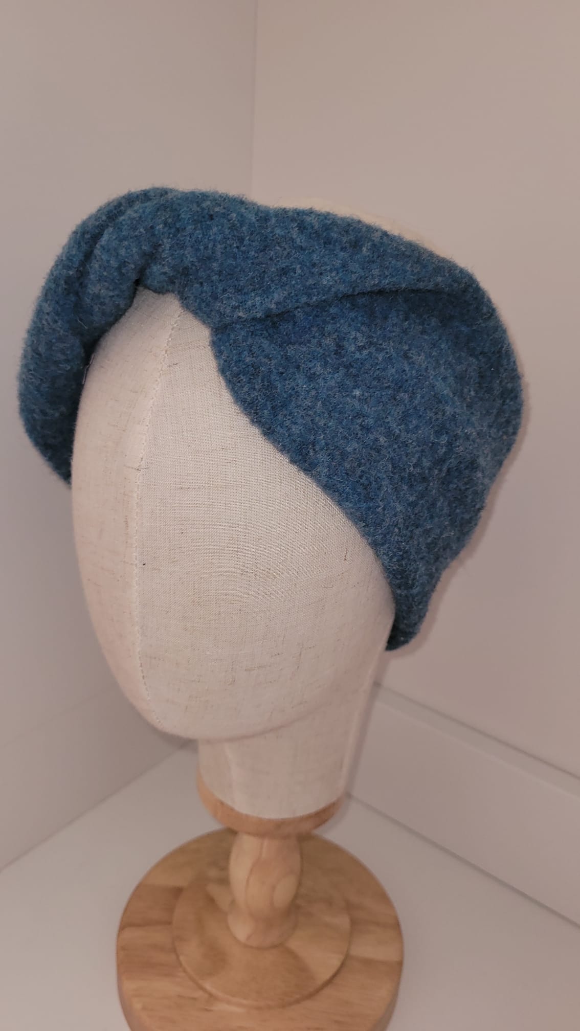 Stirnband Merinowolle Twist