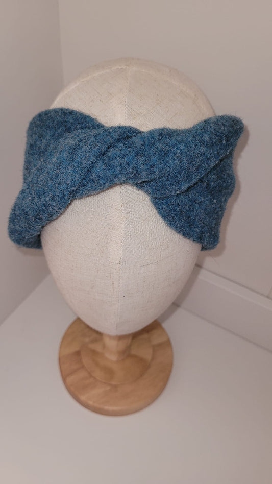 Stirnband Merinowolle Twist
