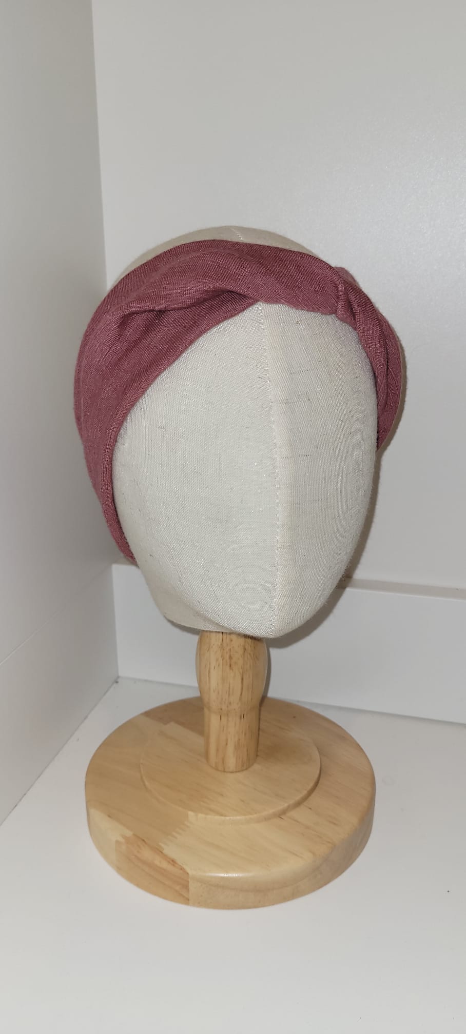 Stirnband Wolle - Seide Twist