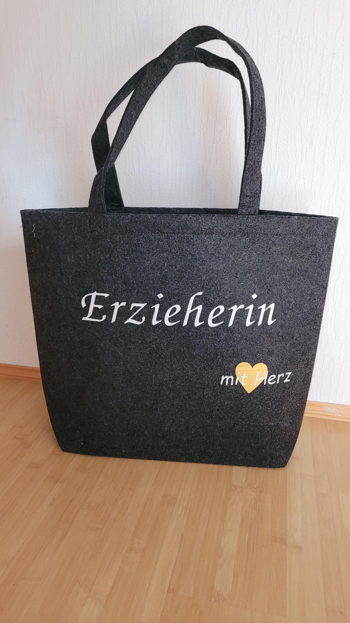 Filztasche Erzieherin/Lehrerin mit Wunschmotiv