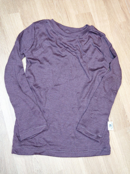 Wolle-Seide Langarmshirt