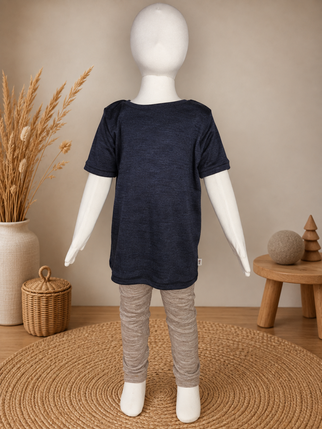 Wolle-Seide T-Shirt