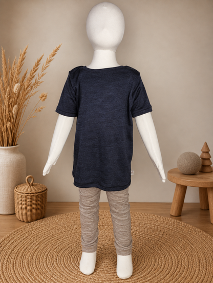Wolle-Seide T-Shirt